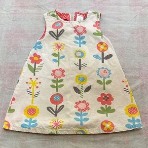 Gymboree Floral Print Kids Dress - Multicolor